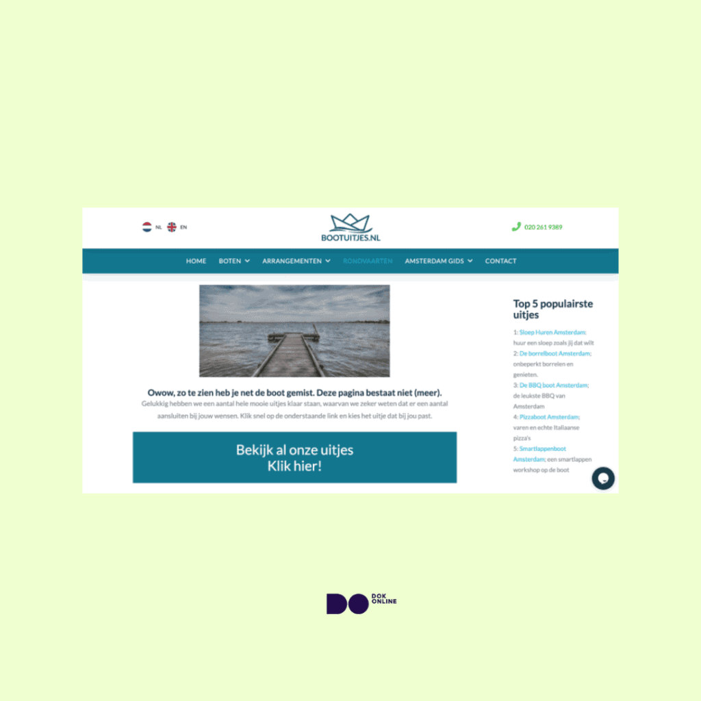 Eigen 404 maken