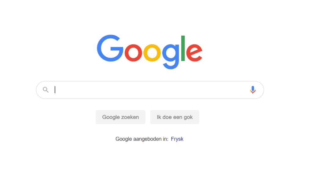 google zoekmachine
