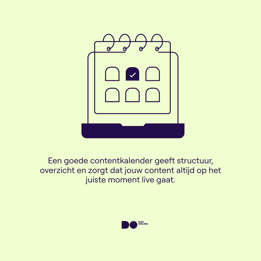 content kalender maken