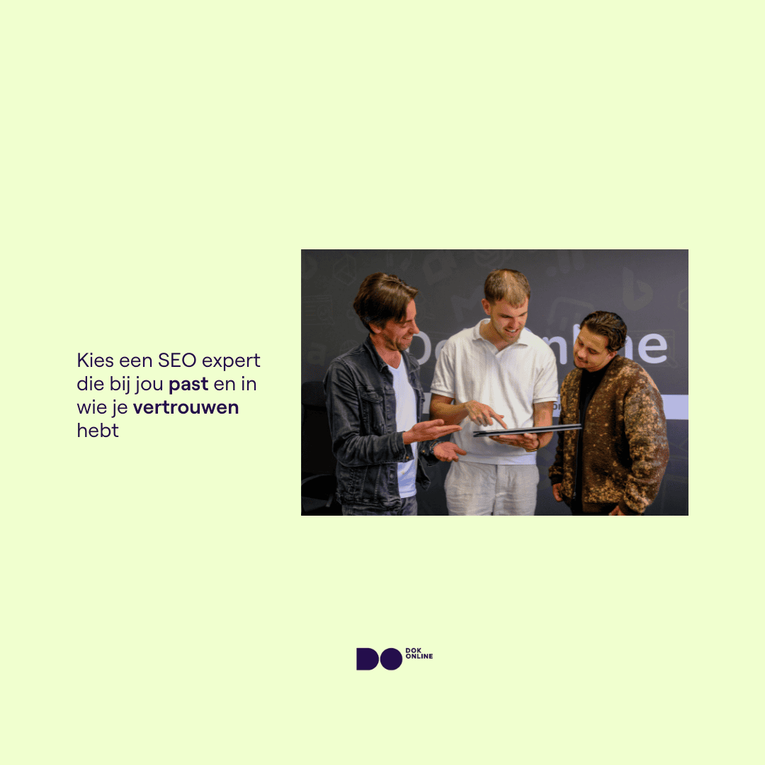 SEO expert kiezen